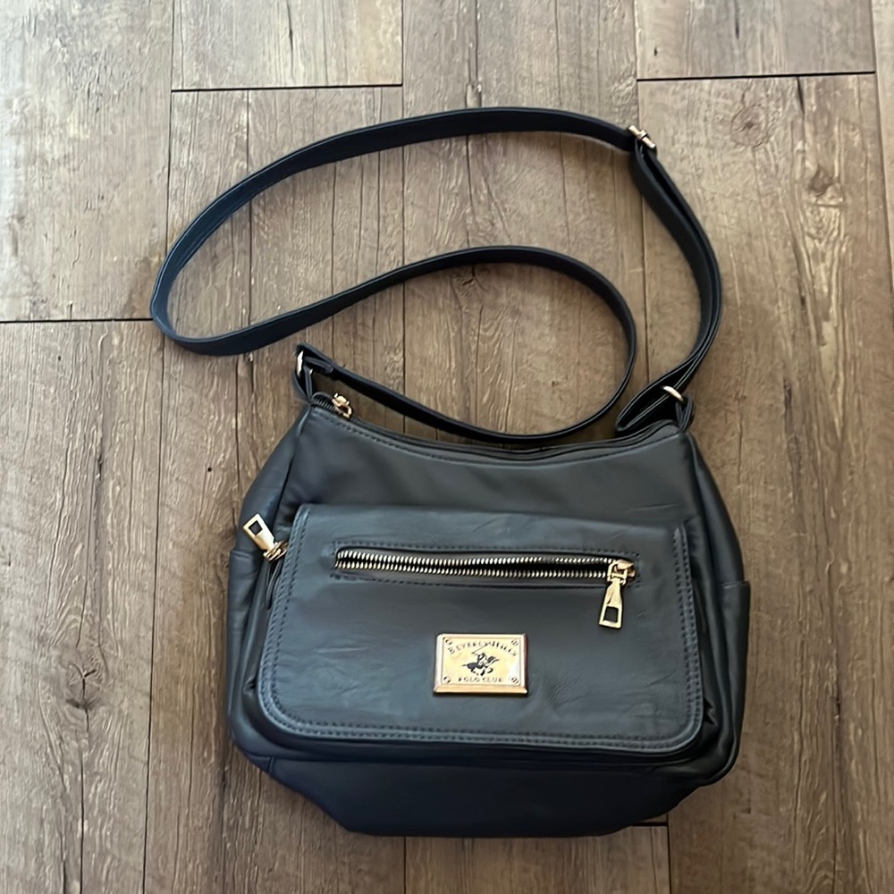 Beverly Hills Polo Club gray handbag
